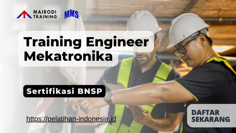 training engineer mekatronika sertifikasi bnsp