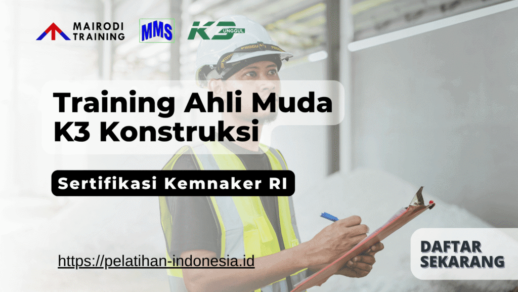 training ahli muda k3 konstruksi