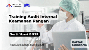 training audit internal keamanan pangan