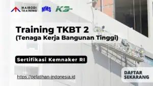 training tkbt 2 kemnaker mairodi training