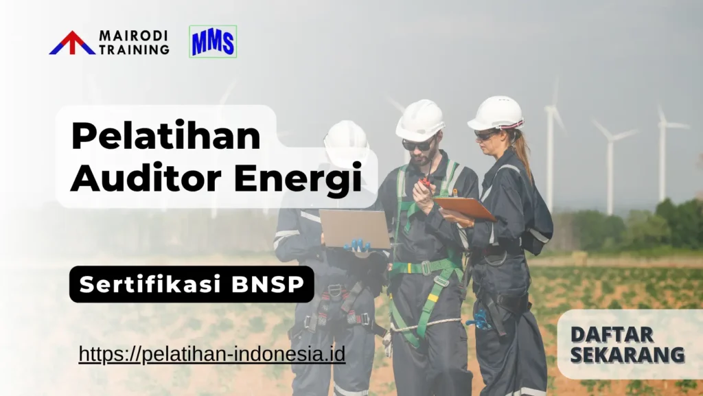 pelatihan auditor energi sertifikasi bnsp