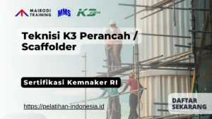 teknisi k3 perancah kemnaker