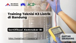 training teknisi k3 listrik di bandung