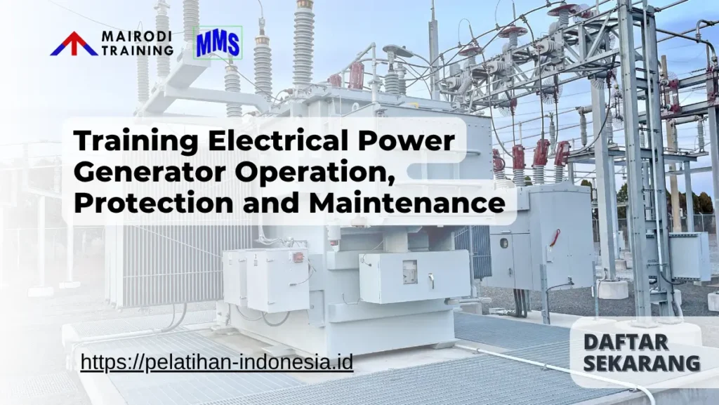 Training Electrical Power Generator Operation, Protection and Maintenance Mairodi Training