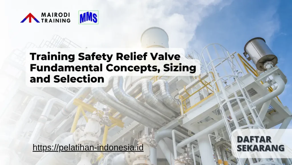 Training Safety Relief Valve Fundamental Concepts, Sizing and Selection Mairodi Training